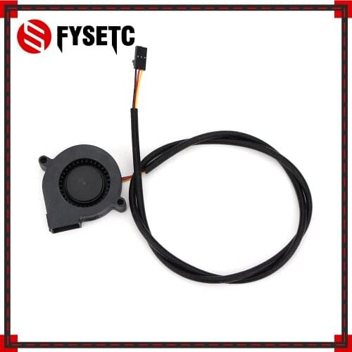 Prusa i3 MK3 3D Printer Parts DC 5V 5015 Blow Radial Cooling Fan Hydraulic Sleeve Bearing Front Print Fan Cooler Radiator