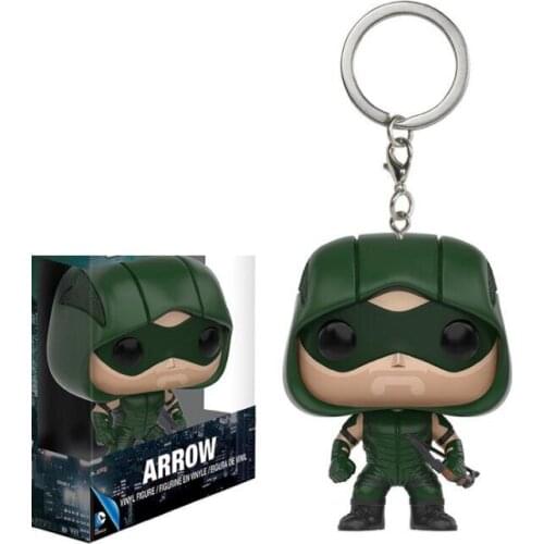 Arrow Keychain Vinyl Action Figure KeyChain Collectible Model Toy with Original box