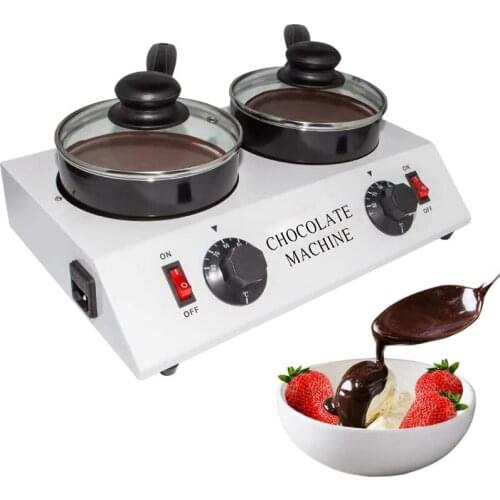 Chocolate Melting Pot Chocolate Tempering Machine Control Heated device 110V Soap processing equipment Melting Double Pots 220v