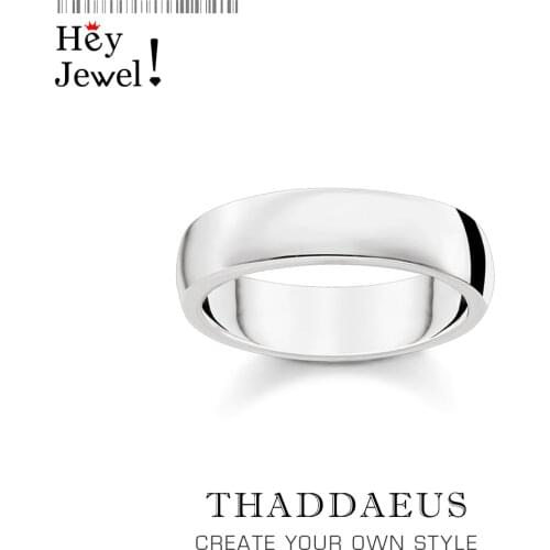 Friendship Band Ring Europe Fine Jewelry For Women,2021 Autumn Brand New Classic Gift In 925 Sterling Silver