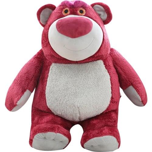 Lotso Doll Plush Toys Disney Toy Story Dolls Strawberry Scented Cute Girl Messenger Bag Childrens Toys Pillows Birthday Gifts