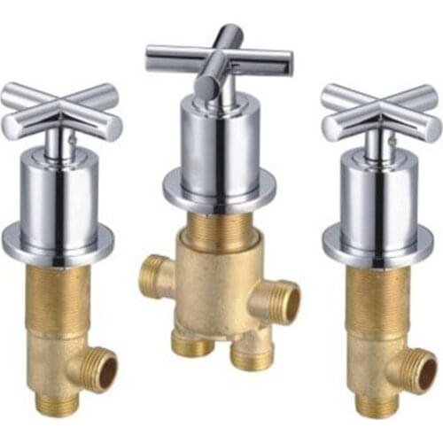 MTTUZK Solid Brass Mixing Valve Tap For Bathtub Faucet Hot and Cold Mixer Waterfall Bathroom Jacuzzi Faucet Accessories