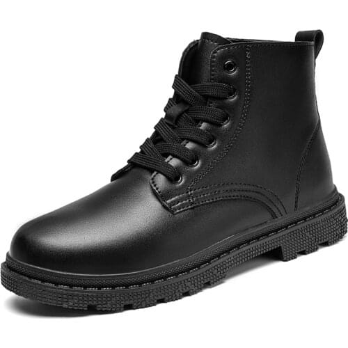 Men Boots 2021 Spring New Fashion Shoes Man Outdoor Comfy Classic Male Shoes Durable Outsole Men Casual Boots Men Sneakers