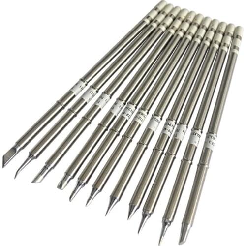 Solder Iron Tips T12 SeriesT12-JL02 K KU C1 C4 D24 D4 BC2 D08 I B Soldering Iron Tips Quick Heating T12 soldering station tips