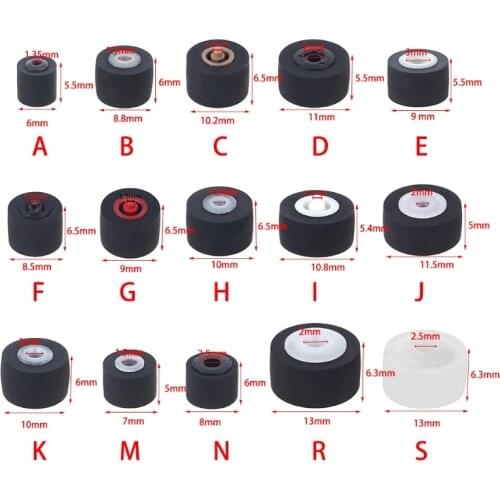 2021 New 5pcs Cartridge Radio Roller Tape Recorder Pressure Cassette Belt Pulley Player