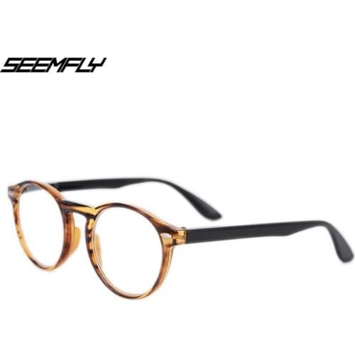 Seemfly Reading Glasses Retro Fashion Men Women Anti-fatigue Hyperopia Eyeglasses Optical Spectacle Goggle Unisex Eyewear New