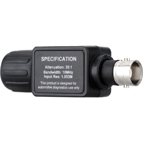 Hantek Official HT201 20:1 10Mhz Oscilloscope Attenuator for Automotive Diagnostics Use Only