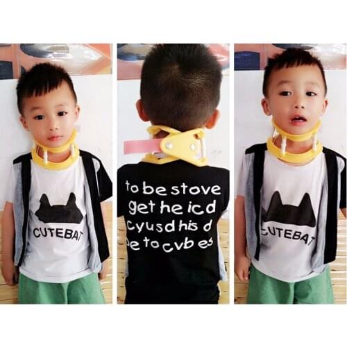 Adjustable child neck brace cervical traction crooked torticollis neckband adult collar support free shippig