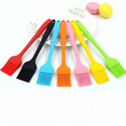 DIY Baking Tool 21CMX3.5CM Silicone Grill Brush Oil Brushes Bakery Brushes BBQ Brush