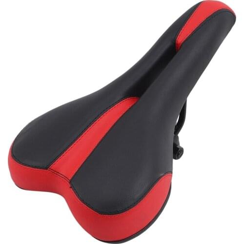 Bicycle Comfort Wide Big Bum Bike Gel Cruiser Extra Sporty Soft Thicken Pad Saddle Seat Cushion Bike Seat Bicycle Accessories