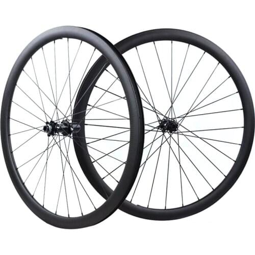 Carbon Road Disc Brake Wheelset 700C 38mm 50mm Tubular Tubeless Cyclocross Bike Gravel Carbon Wheel Carbon Rim Bicycle Wheel