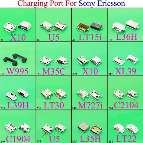 YuXi USB Jack Tablet PC Smartphone mobile phone Charge socket Micro USB Connector for Sony Ericsson x10 U5 LT15i l36h w99s l35h