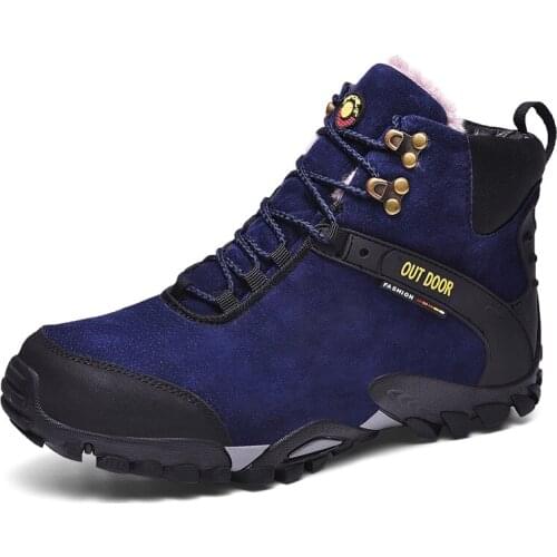 Women Waterproof Wearable Fishing Shoes Trekking Sneakers Shoes Outdoor Nonslip Mountain Climbing Hunting Boots Tenis Masculino