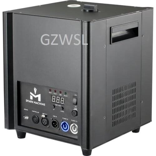 2pcs/lot wedding fireworks Dmx stage Effect Titanium Powder cold spark machine