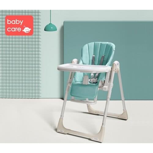 936 Baby Dining Chair Children Dining Chair Multi-functional Infant Foldable Portable Baby Eating Chair Green
