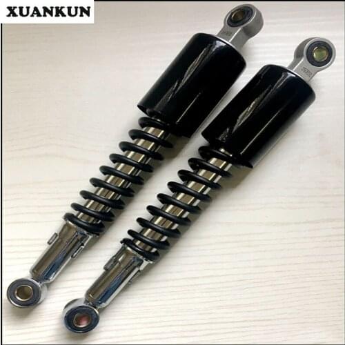 XUANKUN CG125 Retro Motorcycle Modified Lengthened Increased Height Shock Absorber Shock Absorber 33.5cm