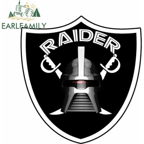 EARLFAMILY 13cm x 10.7cm for Raider Lover Car Sticker Windows Fine Decoration Anime Waterproof Windshield Camper Graphics Decal