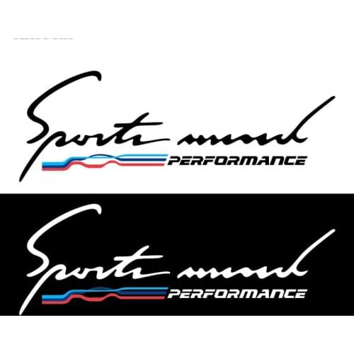 Car M Performance Sticker For BMW E46 E39 E60 E90 E70 E53 E87 E83 F30 F10 E64 E71 E85 F20 F21 F35 F15 F16 E91 E92 X3 X5 X6 X1 Z4