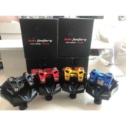 Bibi Factory Cnc Aluminum Handlebar Clamp Apply for Niu N1 N1s Ngt M+ 28.6mm Diameter