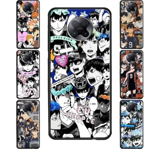 Kageyama Tobio Collage Haikyuu Case For POCO M3 Pro F3 F2 X3 Coque For Xiaomi Mi Note 10 Lite Mi 11 Ultra 9T 10T Pro A3
