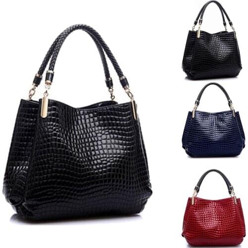 Famous Designer Brand Bags Women Leather Handbags 2020 Luxury Ladies Hand Bags Purse Fashion Shoulder Bags Bolsa Sac Crocodile