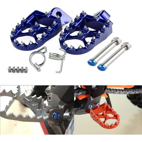 Motorcycle Footrest Foot Pegs With Pins For BETA 250RR 300RR 350RR 390RR 400RR 450RR 480RR 498RR 520RR 2T 4T 2013-2018