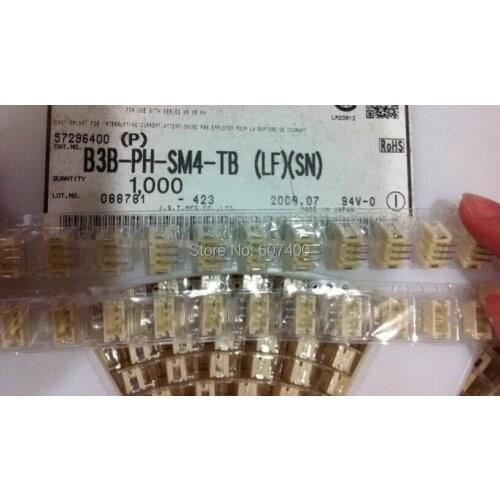 B3B-PH-SM4-TB(LF)(SN) CONN HEADER PH TOP 3POS 2MM SMD Connectors terminals housings 100% new Original parts B3B-PH-SM4-TB