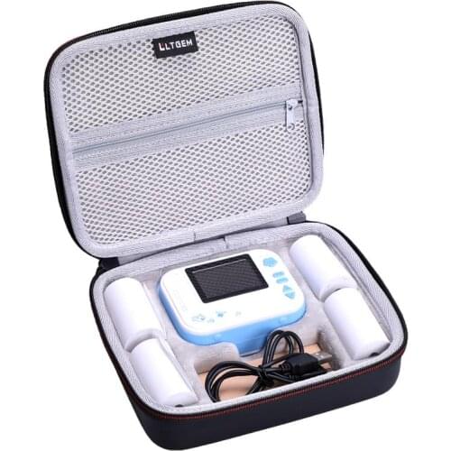 LTGEM Waterproof EVA Hard Case for Dragon Touch InstantFun Instant Print Camera for Kids