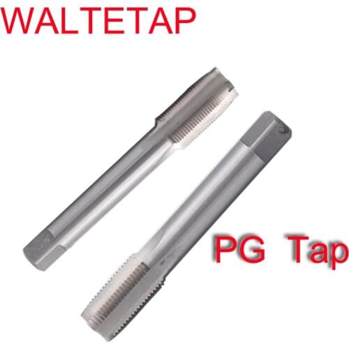WALTETAP 80 Degree German Standards HSS Conduit PG7 PG9 PG11 Thread Tap PG13 PG13.5 PG16 PG21 PG29 Scrsew Thread Hand taps