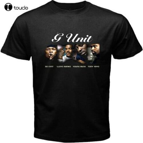 G-Unit East Coast Rappers 50 Cent Lloyd Banks MenS Black T-Shirt Size S To 3Xl Tee Shirt