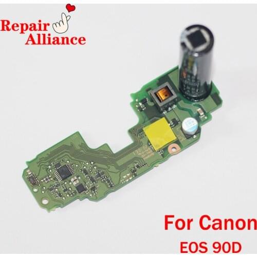 New Flash board Bottom circuit charge PCB Repair parts for Canon EOS 90D SLR camera