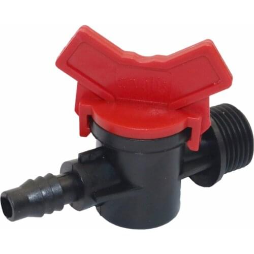 5 Pcs 1/2 inch male thread pipe fittings plastic Irrigation valve Lock the door bypass valve hose accessories