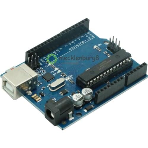 R3 ATmega328P development CH340G CH340 board ATMEGA16U2 buzzer microcontroller 3.3V 5V DC with USB cable one