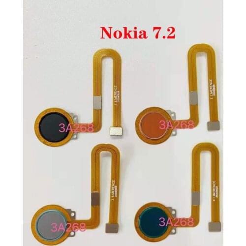 Touch ID fingerprint sensor Scanner Unlock key Button for Nokia 7.2