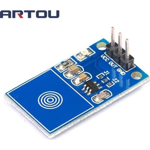 TTP223 Capacitive Touch Key Switch Module Voltage 2.0V-5.5V Digital Touch Sensor IC Module Board For Arduino