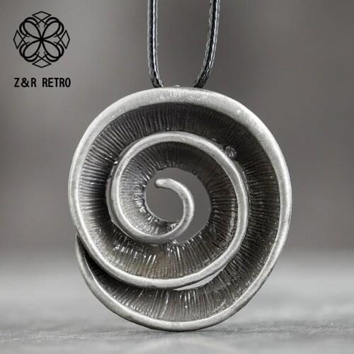 Vintage Handmade Pendants Neck Chain Necklace Women Accessories Zinc Alloy Fashion Jewelry Wholesale Festival Suspension Chokers