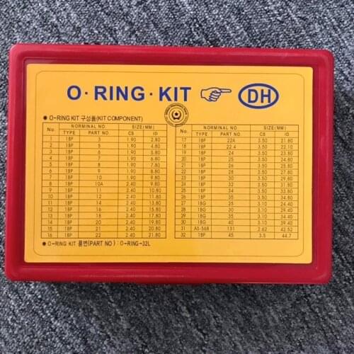 Excavator parts Daewoo Doosan O-ring repair box Sealing ring all series o ring kit car accessories