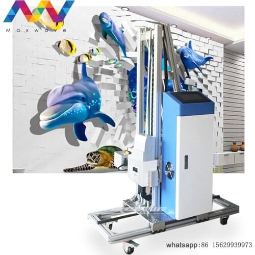 3D Wall Printer Machine automatic 3d vertical wall printer direct to wall painting machine