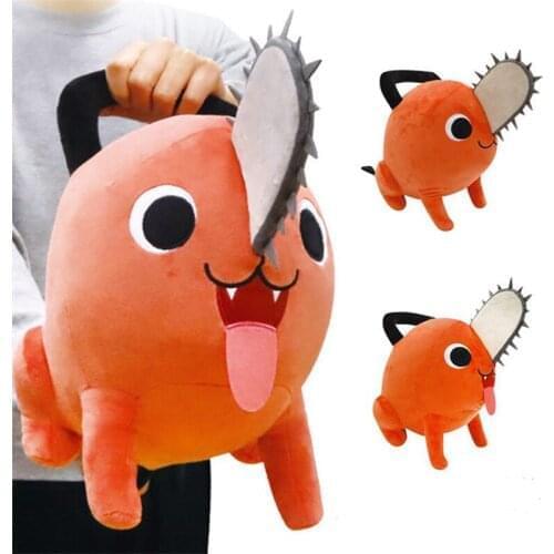 40cm Chainsaw Man Pochita Cosplay Cartoon Soft Plush Toys Doll Figure Kids Gifts Prop