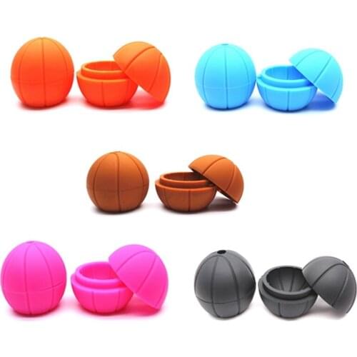 Basketball Silicone Ice Mold Silicone Ice Lattice Model Round Ice Lathe