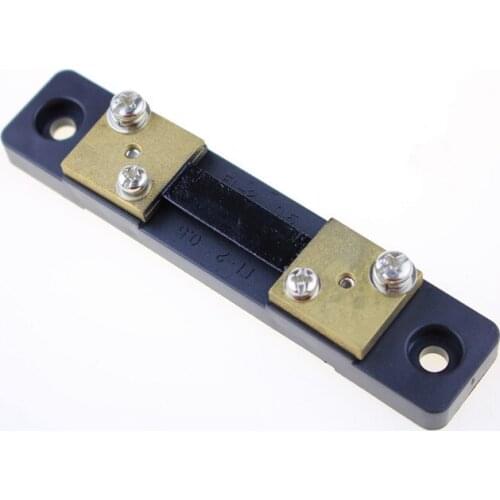 DC 50A 75mV Current Shunt Resistor Panel For Digital Amp Meter Analog Meter Ammeter Accessory For Meters free shipping