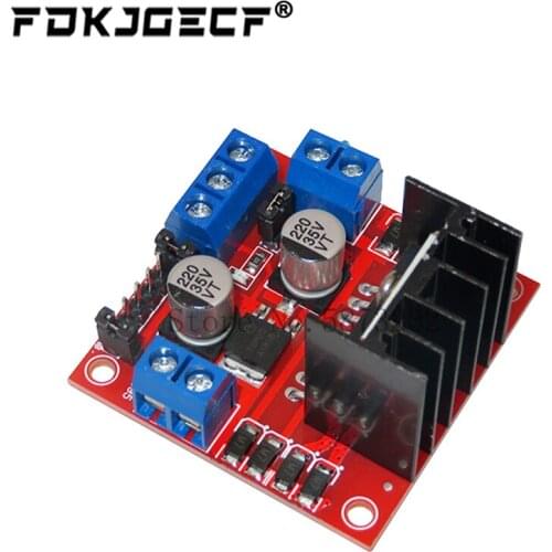 L298N driver board module L298 stepper motor smart car robot breadboard peltier High Power