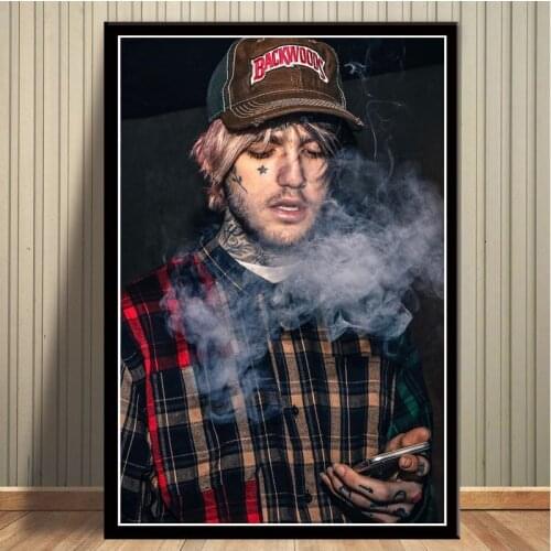Wall Art Modular Hd Printed Pictures Nordic Style Poster Rapper Lil Peep Painting Modern Canvas For Living Room Home Decoration