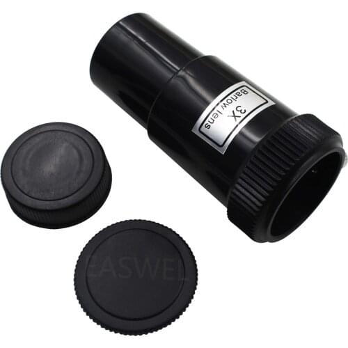 NEW 1.25" 31.7mm 3X Barlow Lens for Telescope Eyepieces Astronomy