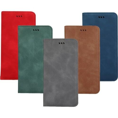 New Clamshell case with Card function Phone Case For Samsung S8 S9 S10 Plus Note 8 9 A10 A20 A30 A70 A8 2018 Shockproof Cover