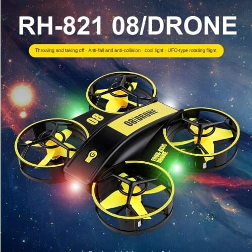 New High Tech Remote Control Plane Cool Four Axis Four-channel Drone Aircraft 360 Rollover Trick Intelligent Light Kids Toys