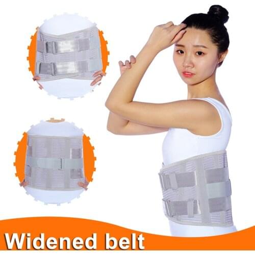 Widen Lumbar XL Back Brace for Men Women Designed to Support Lower Back Breathable Adjustable Anti-Skid Lumbar Support Belt