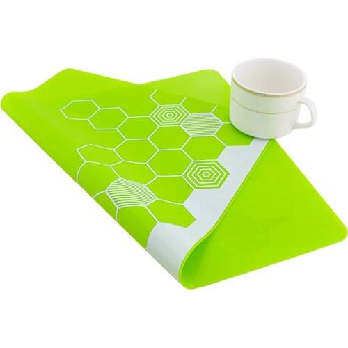 Silicone Baking Mat Liner Placemat Insulation Table Protector Kitchen Pastry Square Cartoon Baby Placemat Baking Bakeware Mat