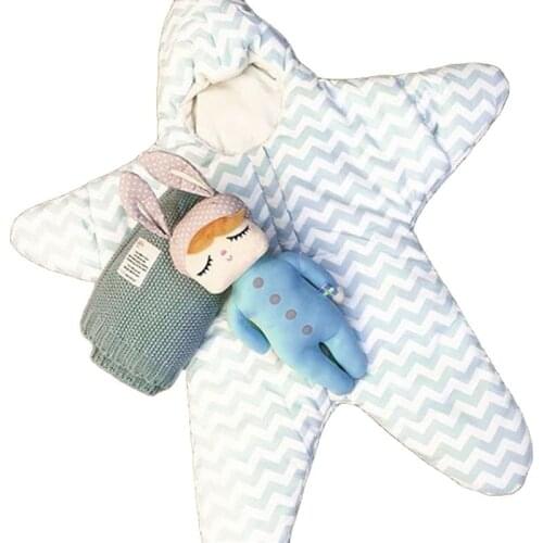 Baby Sleeping Bag Winter Warm Cartoon Carriage Sack Star Cotton Newborn Stroller Sleeping Bag For Baby Gift 0-20 Months
