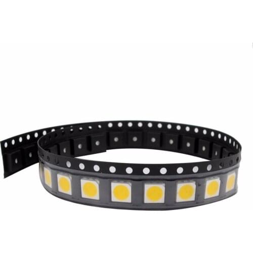 100PCS SMD5050 LED Diodes 5050 SMD LEDS Diode Chip Lamp Beads Bright Diodos 0.2W 3V 60mA 20-24lm SMD LED Diod